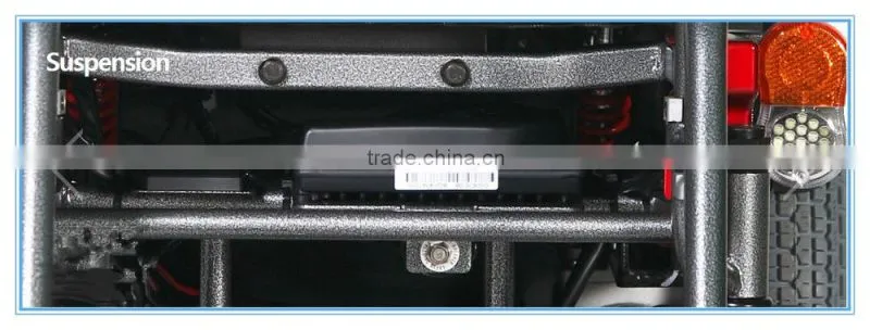 heavy duty power wheelchair with CE approval for disabled man trip
