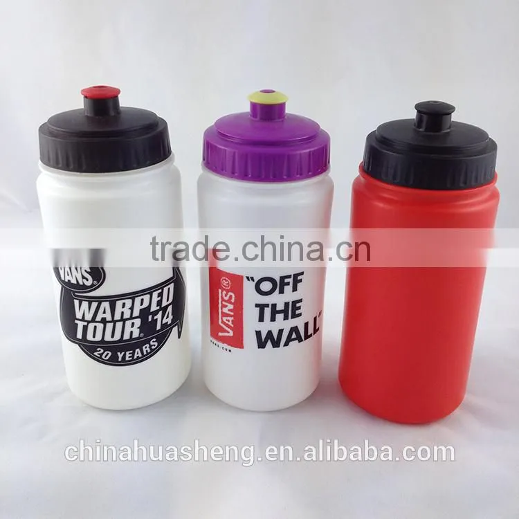 Wholesales Bottles custom LOGO PE sport bottle BPA Free plastic water bottles