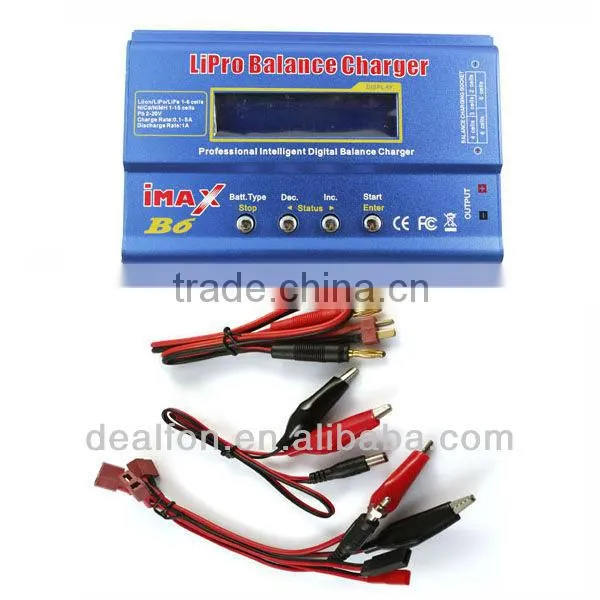 200W B6 Li-ion Polymer Digital Balance Charger For 2s to3s 7.4v to 22.2v Battery