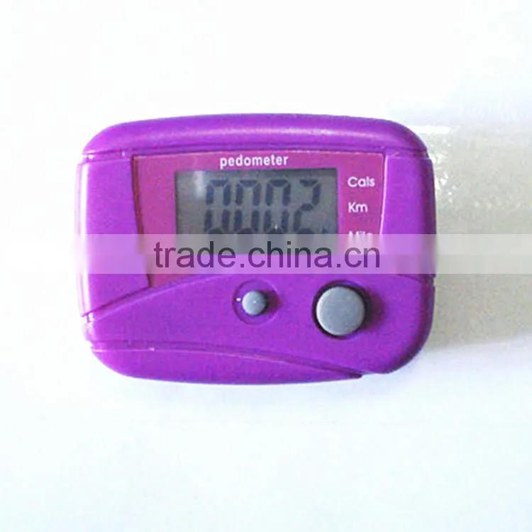 Promotional Multi-functional Calories/KM/Mile Step Counter China Walking Pedometers OEM with Logo Customized