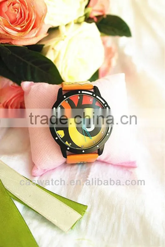 Fashion cool cute kids cartoon watch