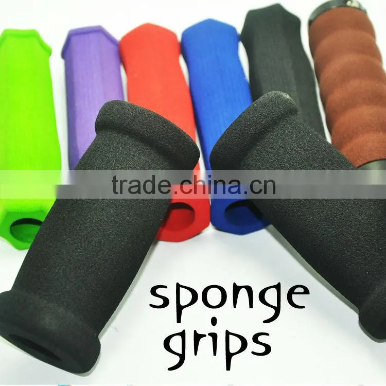 famous brand good quality EN certification rubber pvc TPR lock on rings mtb down hill bmx bike grip