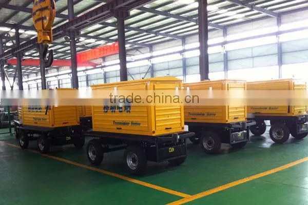 CE ISO approved 50KW super silent diesel generator set with trailer