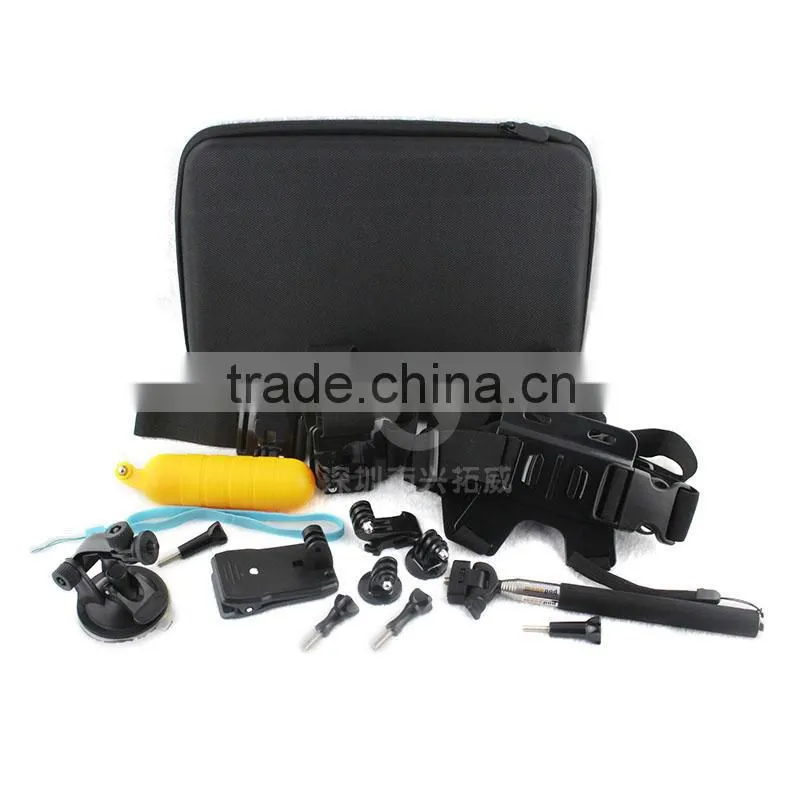 Outdoor Sports Camera accessories kit for gopro hero 4/3+/3/2/1