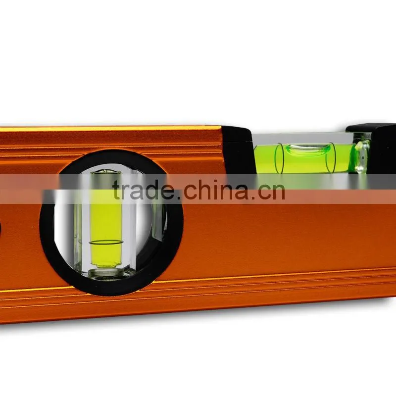 Digital Level 360 Degree Range Angle Finder Spirit Level Upright Magnets Golden Color Inclinometer