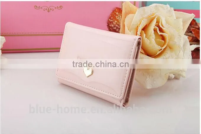 Hot popular top high quality cheap unique clutch purses Versatile latest 3 fold hand wallets