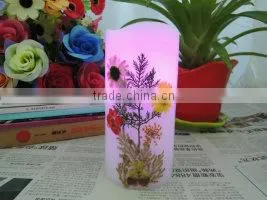 2016 color changing and cheap battery operated candles with timer