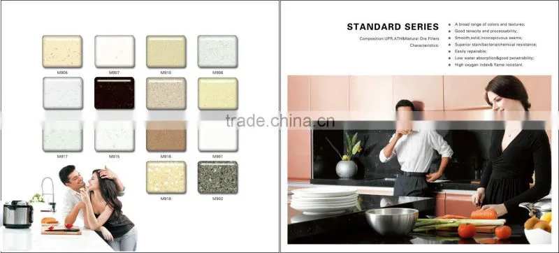 Aesthetic Series Modified Solid Surface Artificial Stone