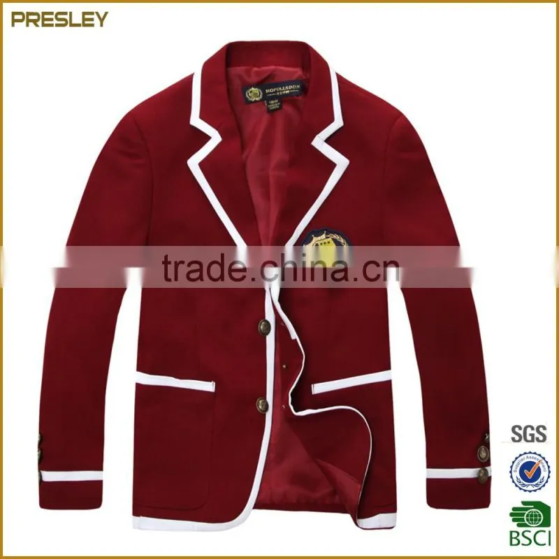 Presley OEM new arrival custom suit cheap children clothes cotton blazers