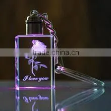 lovely cartoon bear Crystal Key Chain