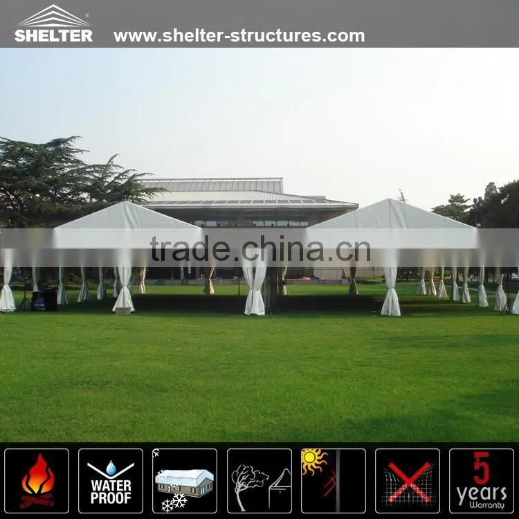 4x21 56 people 80% discount cheap used aluminum frame white pvc fabric outdoor clear event party marquee wedding tent for sale