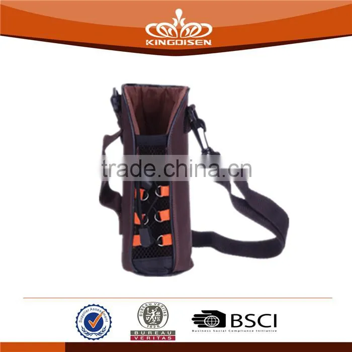 Promotional Brown Water Bottle Bag with One Strap