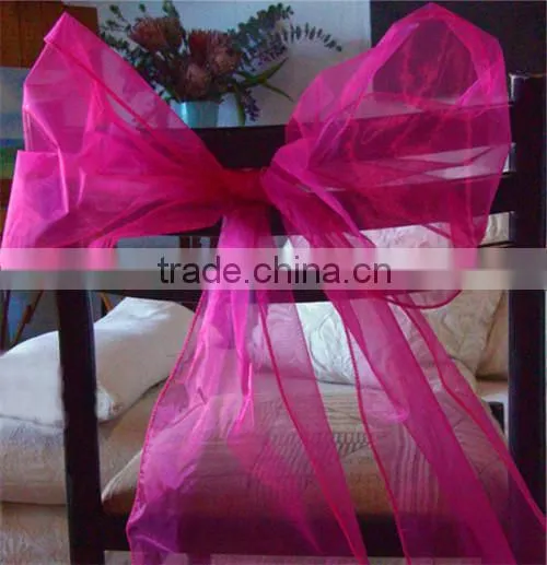 Wedding Organza Chair Sash