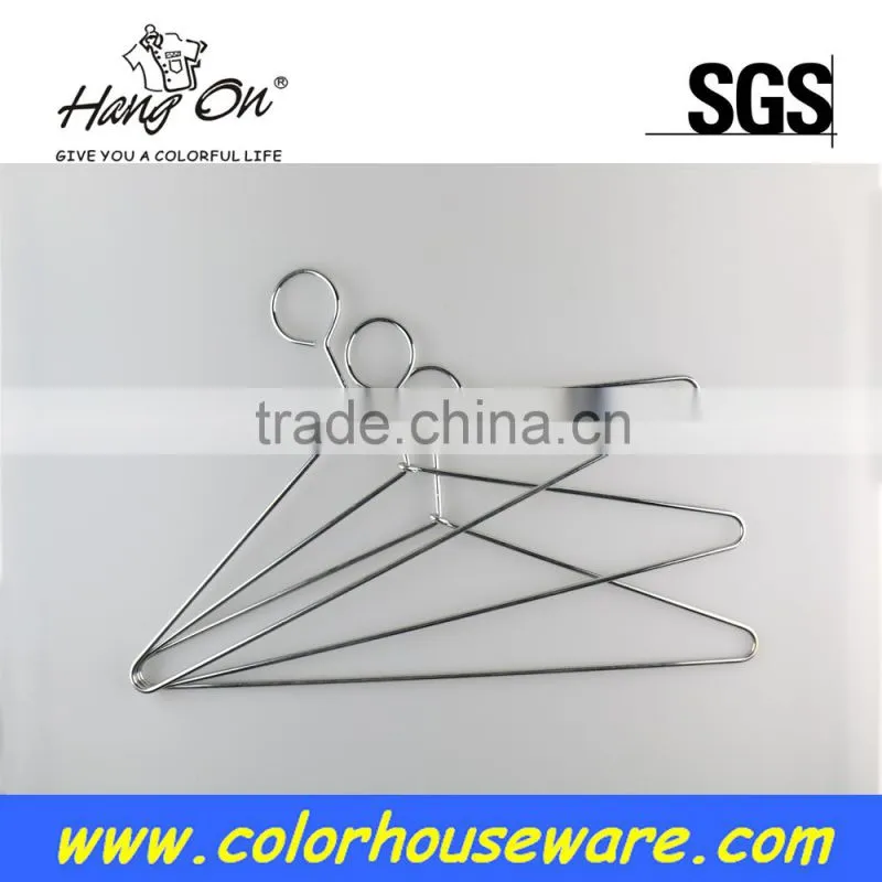 Fashion wire hanger copper clothes hanger