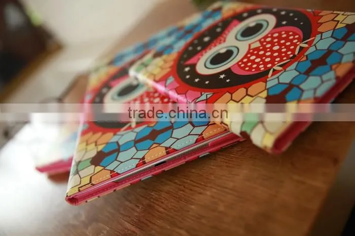 Customized Animal Pattern Leather Tablet Case Flip Cover For Lenovo A7-30 A3300
