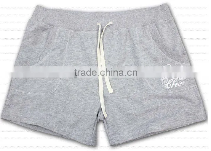 Women's Black Unique Yoga Comfortable Leisure Running Shorts