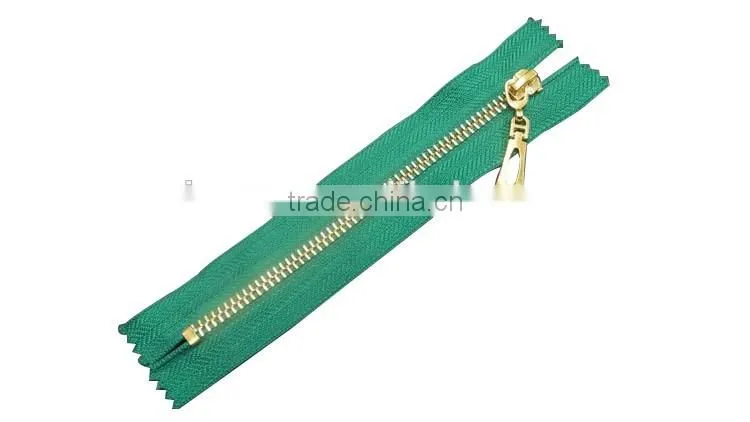 3# 5# 7# China custom garment accessory double sided zipper metal zipper
