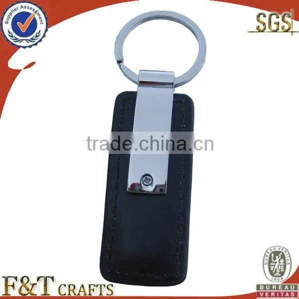 2013 new design promotional cute custom made leather keychains