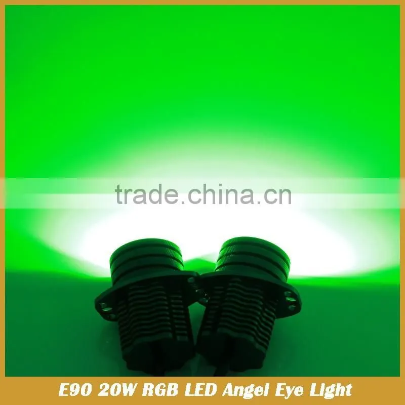 E90 20W RGB remote Multi-Color LED Angel Eyes Kit for E90 2006-2008 E60