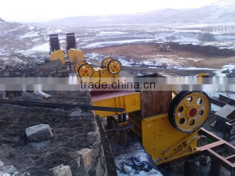 Shandong chengming high-performance professional PE series jaw crusher