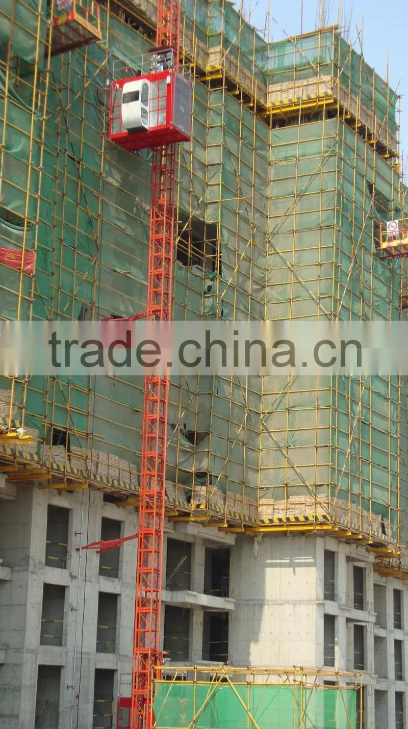 Double basket Construction Elevator 2000kg