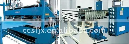 CE SGS ISO WPC board production line
