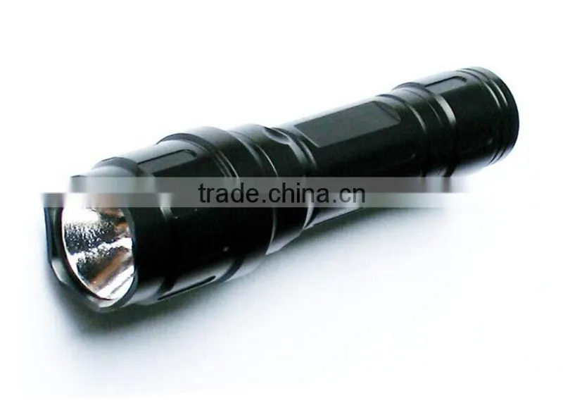 outdoor Aluminum Powerful Rechargeable led flashlight