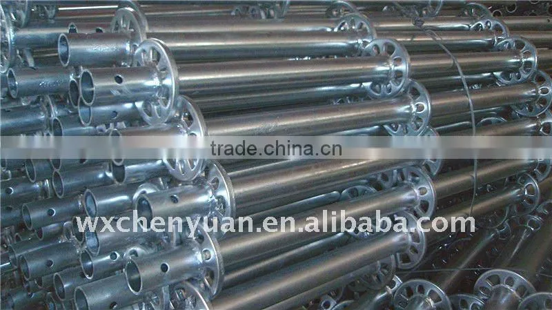 Ringlock steel scaffolding