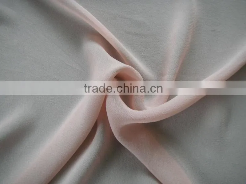 XDV2013 100D*100D VISCOSE CDC (CREPE DE CHINE) WOVEN FABRIC