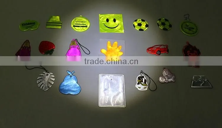 bag's cut-parts for Disney front pocket reflective safety material
