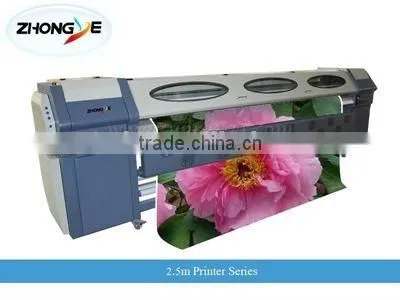(2.5m print width with 6 Seiko510 heads) solvent ourdoor printing machine