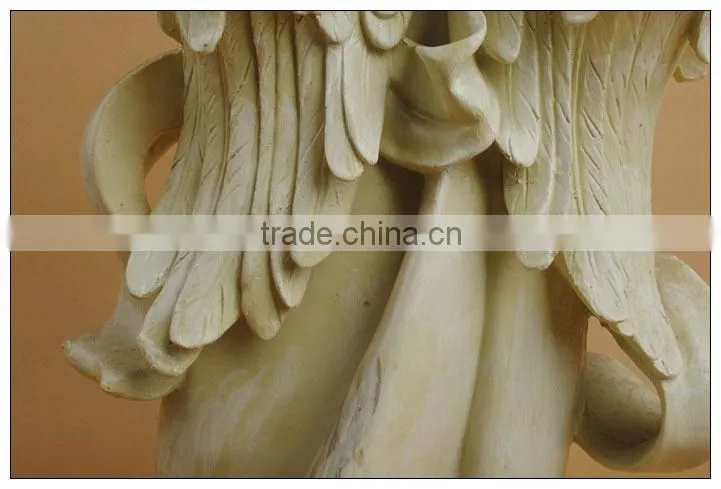 Antique big angle statue ,outdoor angle statue ,cemetery angel statues