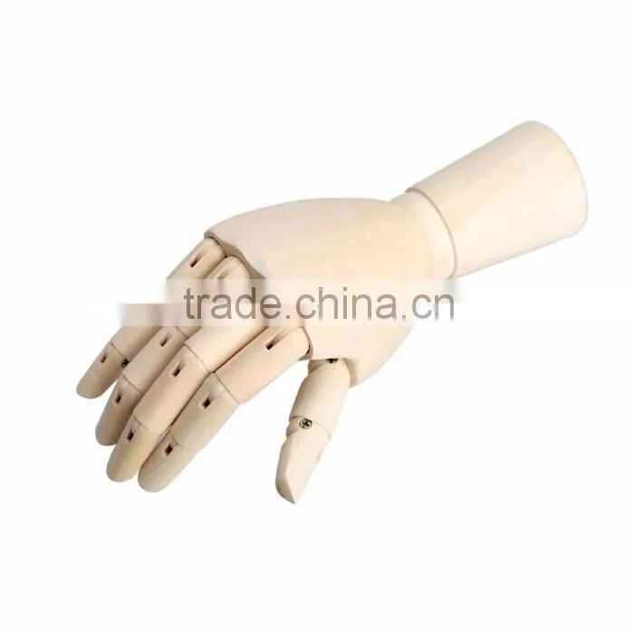 186cm Wooden Artist Articulated Right Hand Model Gift Art Alternatives SKETCH Hand Flexible Decoration Decoracao