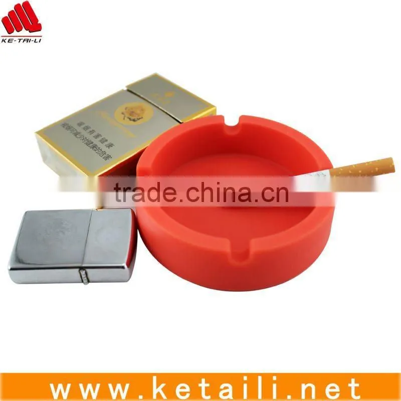 Wholesale cheap custom different kinds portable waterproof silicone ashtray