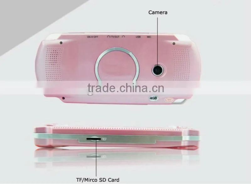 4.3" Mp5 Game Player Free Download PMP 32bit Games Player With TV OUT