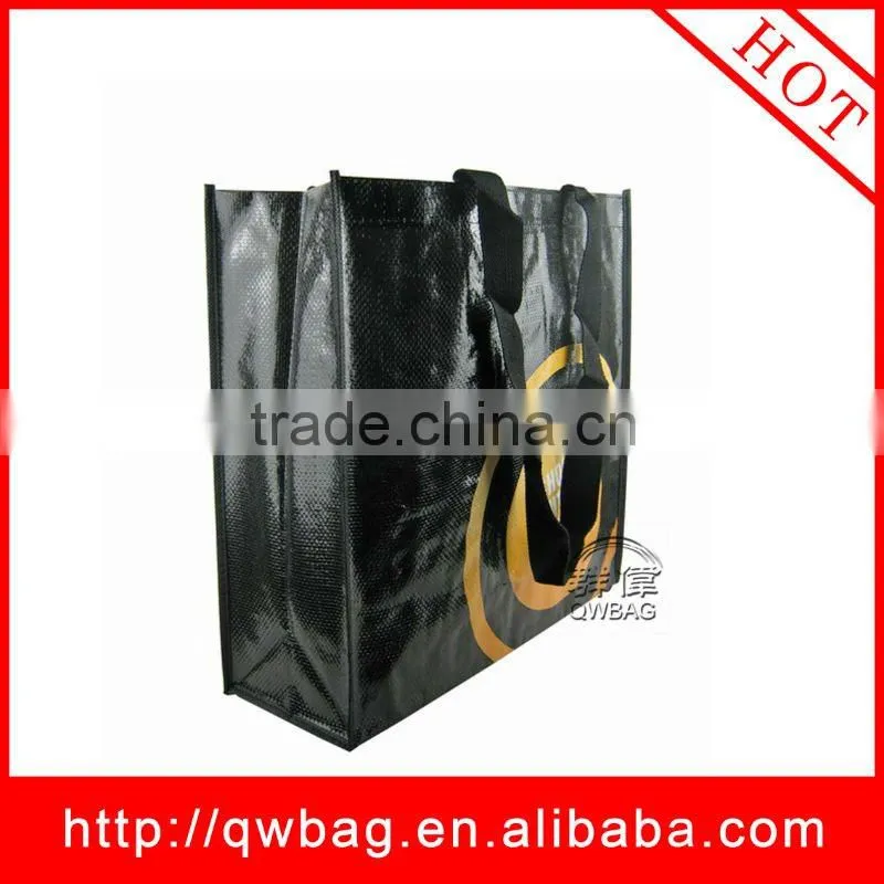 2014 the beautiful water-proof pp woven shopping bag