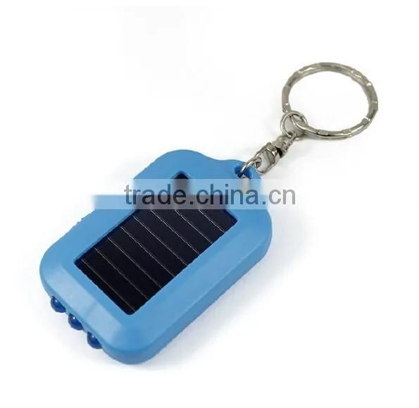 Wholesale Key Chain Light 3LED Solar Key Chain Light
