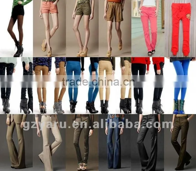 women pants ladies pants elastic skinny