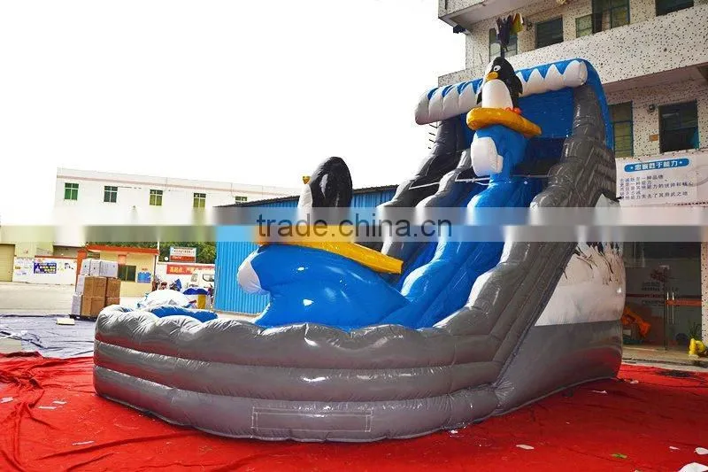 Sea Waves Inflatable Water Slide for Kids