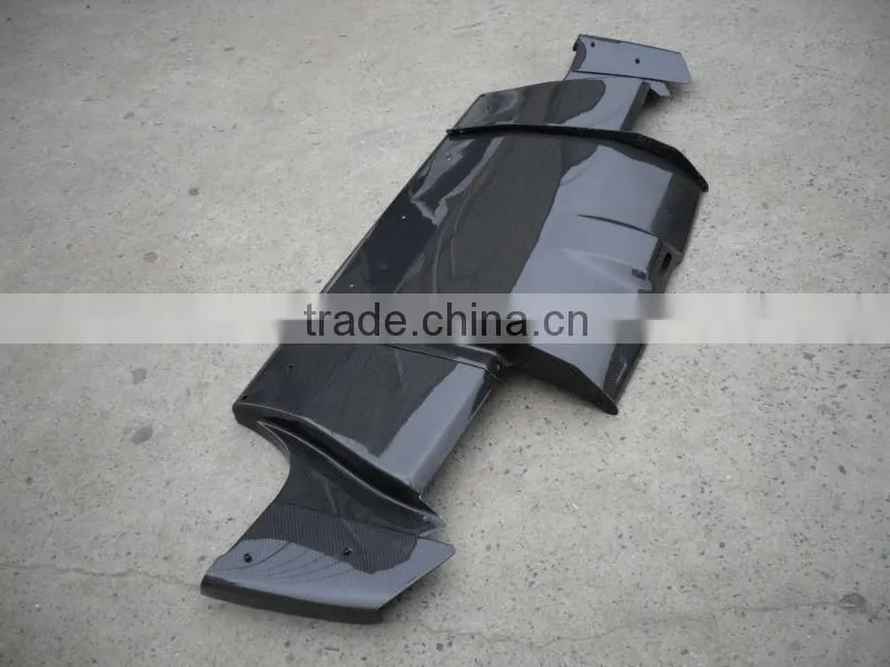 For 2008-2010 Impreza GRB STI Varis Style carbon Fiber Rear Diffuser