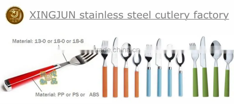 Camping Picnic Metal flatware Spoon and Fork