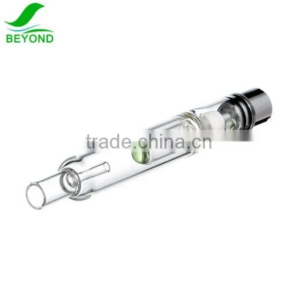 cool spill proof glass dab vaporizer Pen Attachment with 2 Coils hot sell