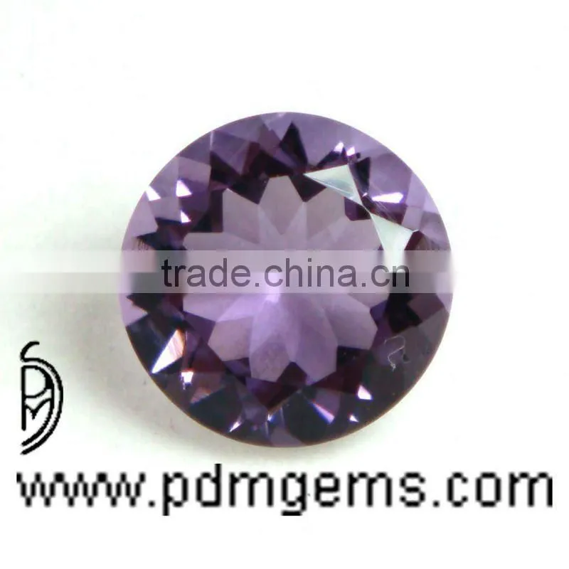 Amethyst Semi Precious Gemstone Round Cut Gemstone For Jewelry From Manufacturer/Wholesaler