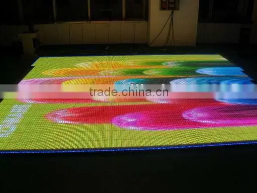 RGB led dance floor P10