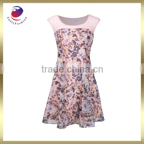 beautiful plus size dress polyester dress