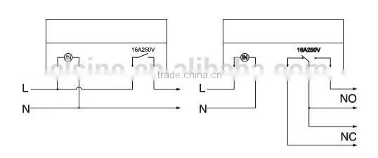 THC711 Channel weekly programmable digital electronic timer