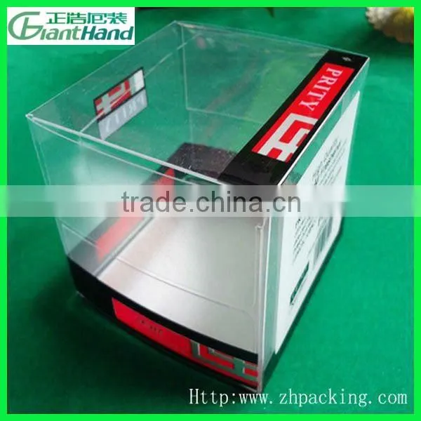 Customized UV printed Plastic box,PVC box,Clear package box