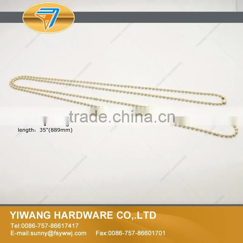 Fancy Electroplating Ball Chain Necklace