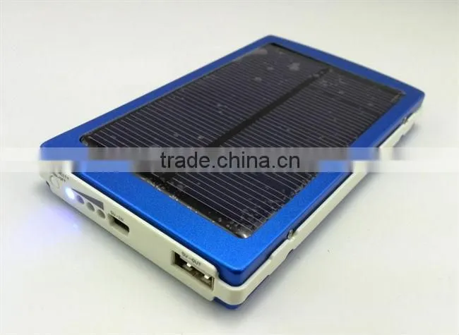 10000mAh Solar Powered Cell Phone Charger