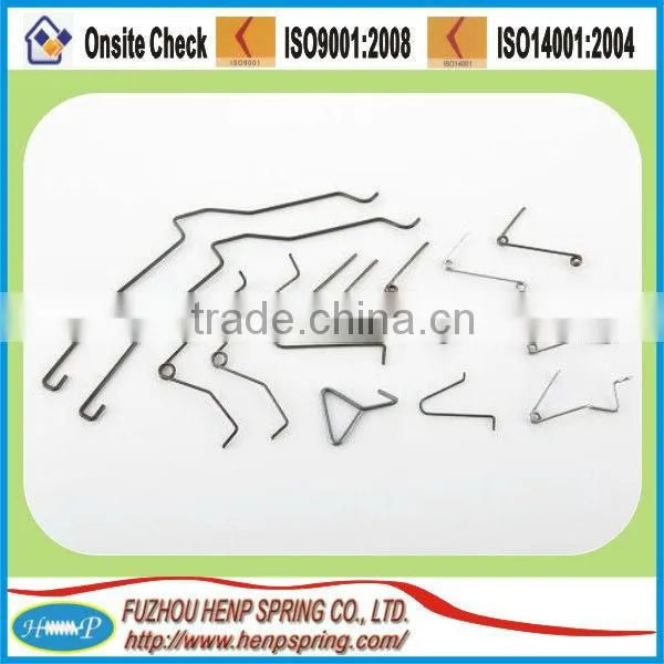 sample spring S wire form